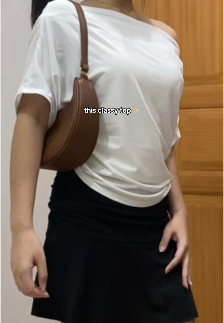 super love this classy top #fyp #fashion #classy #outfit #classystyle #style #womenswear #whitetop #reco #recommendations #tops #topsforwomen #foryoupage #fypシ #fit #tshirt #offshoulder #offshouldertop #tshirtforwomen #women 