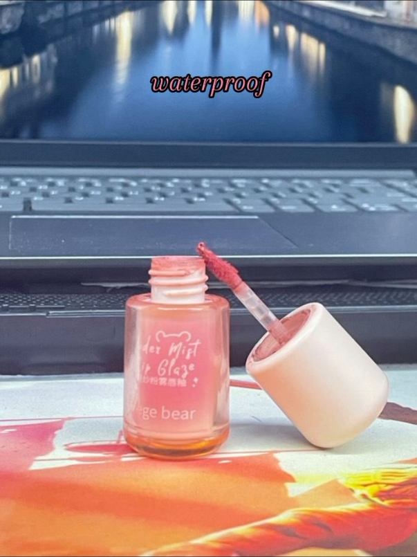 Upgrade your shade now‼️ try this affordable powder mist lipt glaze from gecomk! Gege bear! One of my favest!!♡ GET YOURS NOW! Click the yellow basket😻🌸 