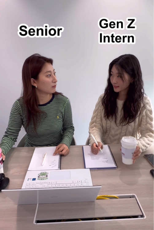 The senior is sooo proud of the intern for literally soaking up EVERYTHING!!!!! #somebymi #koreanskincare #kskincare #kbeauty #kbeautyskincare #glassskin #glowingskin #skintok #skincareroutine #genz #intern #fun #viral #fyp #fy 