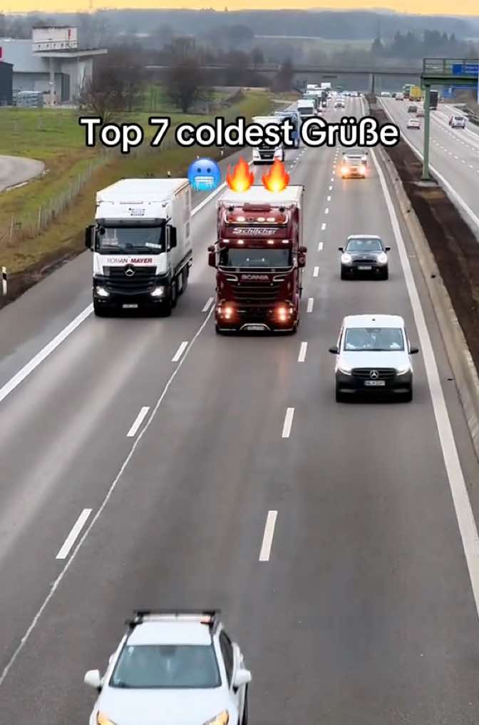 Nice LKWs begrüßen mit der Grußtechnik von Busfahrer Michel 😎🔥 Bus grüssen Meme #fyp #truckspotting #busspotting #trainspotting #ets2 #reallife #🥶 