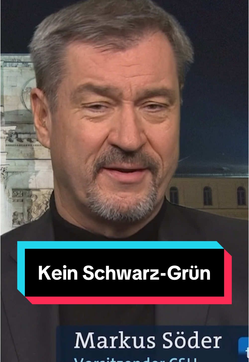 Die Grünen entfernen sich immer weiter von der Realität. Deshalb: kein Schwarz-Grün. #politik #markussöder #söder #grüne #realität