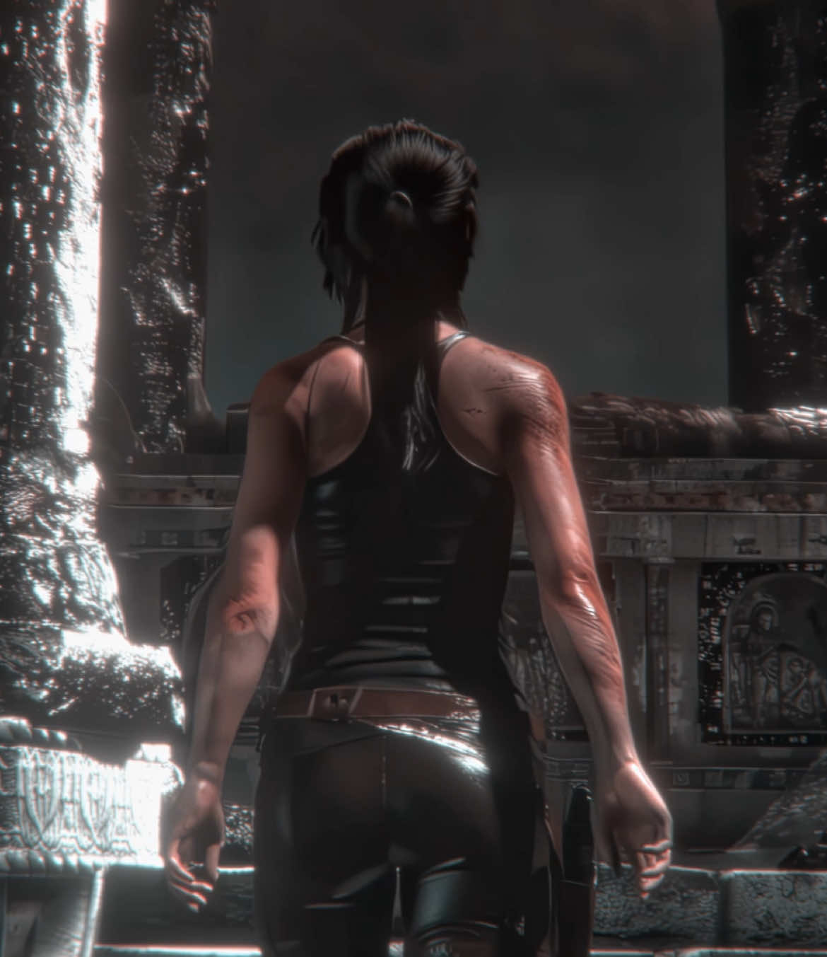 ah ah 😫 #laracroft #edit #tombraider #foryou #aftereffects 