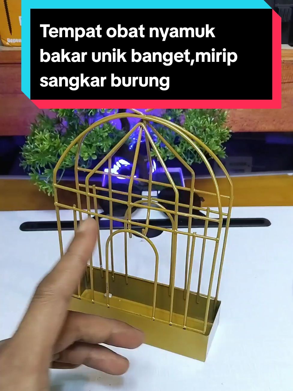 Tempat obat nyamuk bakar unik banget,mirip sangkar burung.  #obatnyamuk #obatnyamukbakar #tempatobatnyamukbakar #tempatobatnyamuk 