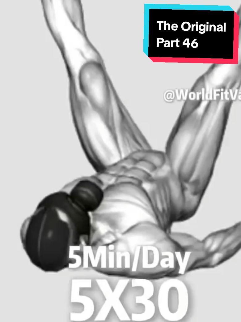 5x30 5Min/Day original video part 46 #workout #Fitness #meme #5x30 #original #worldfitvault #massive 