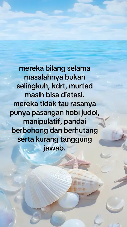 Dari semua masalah, bukankah yang paling sulit adalah uang? #financialabuse #judol #selingkuh #kdrt