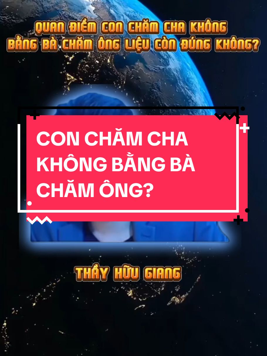 CON CHĂM CHA KHÔNG BẰNG BÀ CHĂM ÔNG? LIỆU QUAN ĐIỂM NÀY CÒN ĐÚNG? #kienthuc #fyp #trending #xuhuong #thayhuugiang #phamhuugiang #huugiang #giadinh 