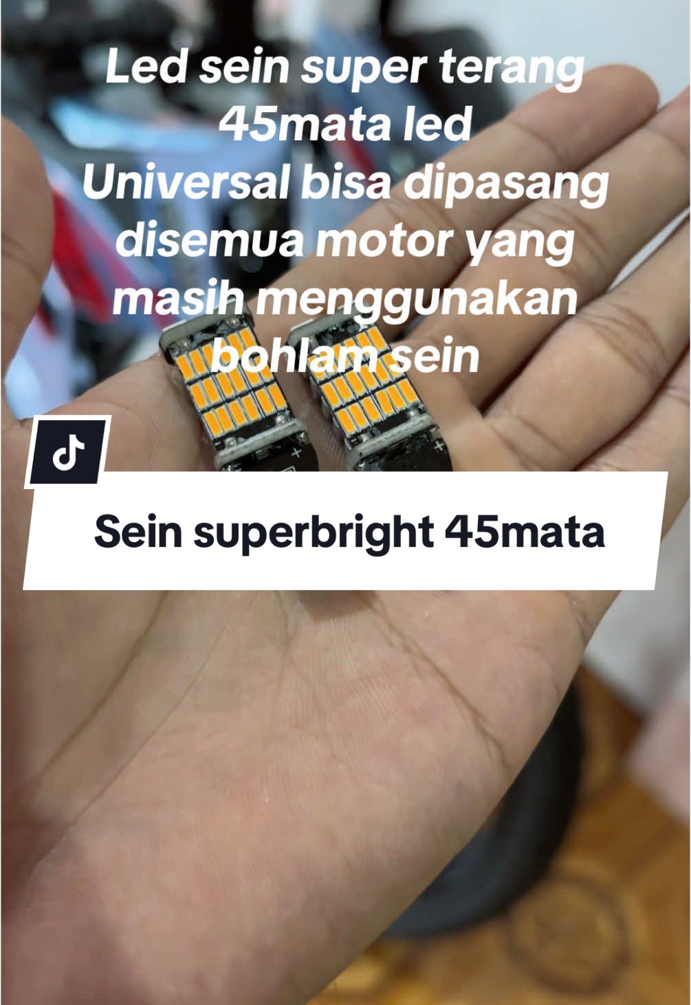 Led sein superbright 45 mata Harga paketan lebih murah  #ledseinsuperbright #seindajjalmotor #lampuseinled 