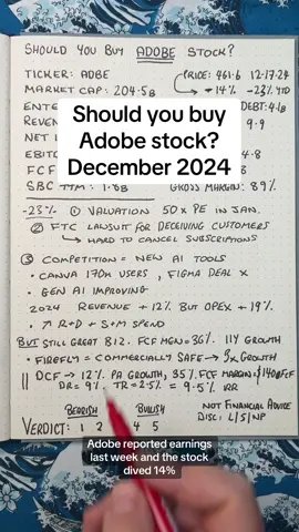 #adobe #stocktok #stocks 