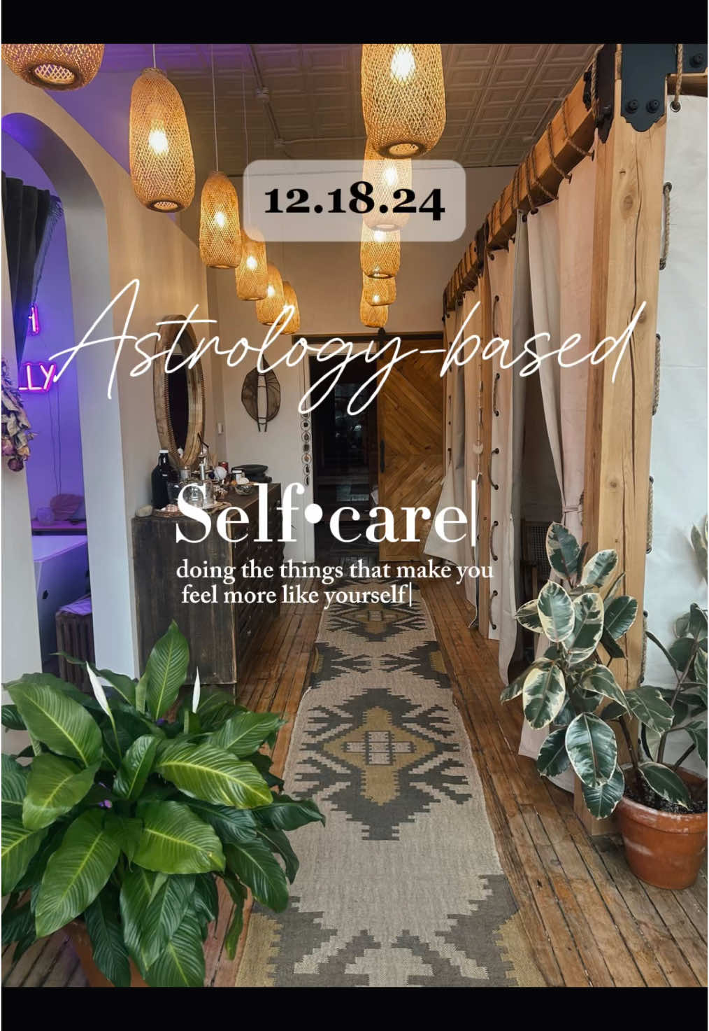 Self-Care Tip for Wednesday, December 18, 2024 With the Moon in nurturing Cancer, prioritize emotional comfort and connection. Create a space where you feel safe and at ease—light candles, cozy up with a soft blanket, or prepare a ritual that soothes your spirit. Use the Sun-Neptune energy to lean into journaling or a creative outlet to process your emotions. Mars and Pluto’s transformative energy invites you to release what no longer serves you. This could mean decluttering your space or setting a boundary that protects your peace. Let the day be about grounding yourself in what truly feels like home—within and around you. #SelfCare #moonincancer #astrologytips #emotionalwellness #cosmicenergy #nurtureyourself #spiritualjourney #divineenergy #selflove #creatorsearchinsights #CapCut 