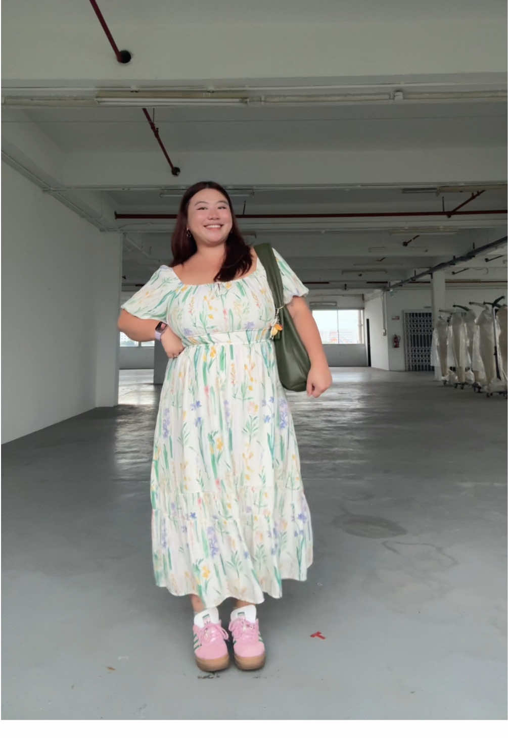 Me in a dress: ✨🙂‍↔️🌷💖🤩 as always, my dress is from @The Mad Theory 😚 @ my plus-size gurlies, RUN DONT WALK !!!  #plussizefashion #plussizebeauty #sizeinclusive #themadtheories 