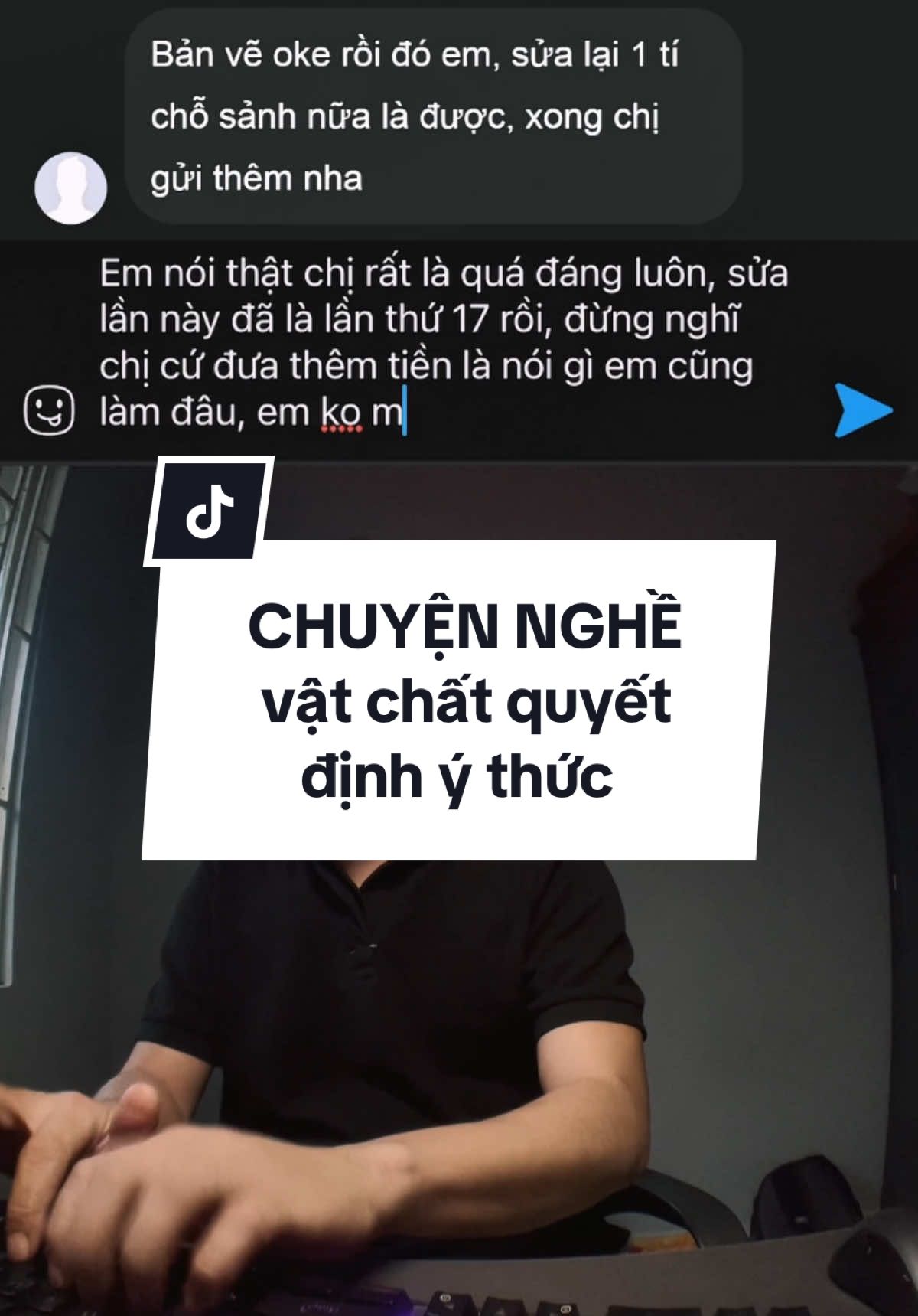 Vật chất quyết định ý thức #chuqkientruc #funnyvideos #giaitri #funny #architecture #kientruc 