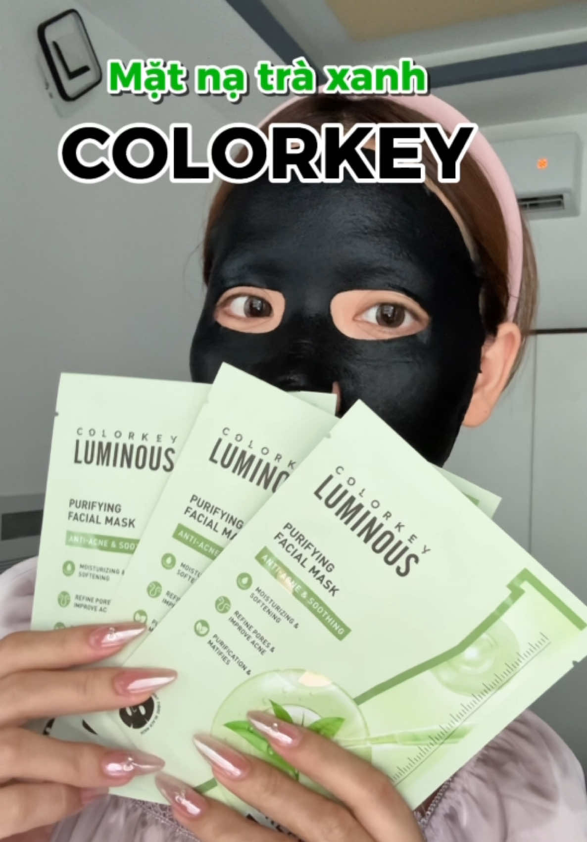 Nó đã, nó máttt  #colorkeyluminous #CLKMaskOffFreshOn #ColorkeyNewArrivalDay #reviewlamdep #biquyetlamdep #goclamdep 