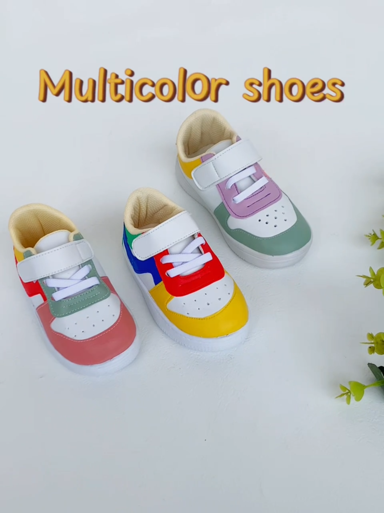 Multicolor Shoes Satu ini memang beda mom #halomamofficial #sepatubayiperempuan #diskon #pakaiananak #paydaysale #belilokal #produkbayi #WIBGAJIAN