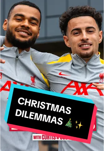 Let us know your Christmas dilemma that you would like Curtis and Cody to answer 🤔🎄 #LFC #Christmas 