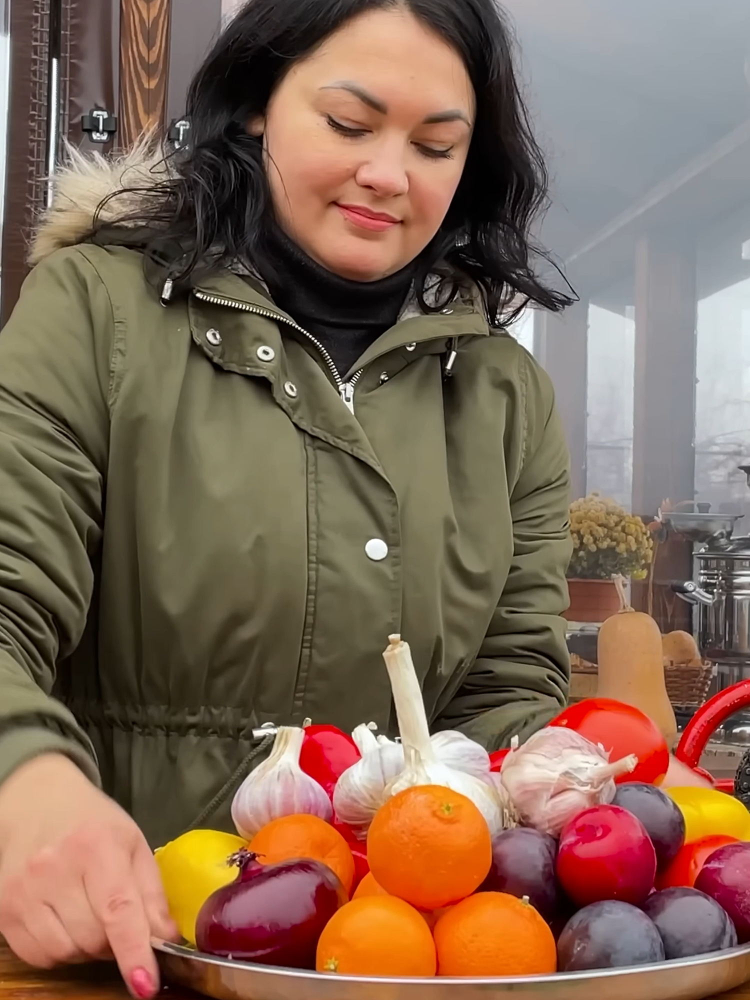 A 15kg Leg Roasted 15 Hours for Perfect Family Shawarma#cooking #asmr #garden #food