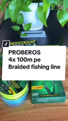 🎣✅Saiznya sangat murah tetapi ia adalah satu tali pancing PE yang sangat berguna. #tiktokshop #diskontiktokshop #fy #fyp #fishingline #taliproberos #peline #talipancing 