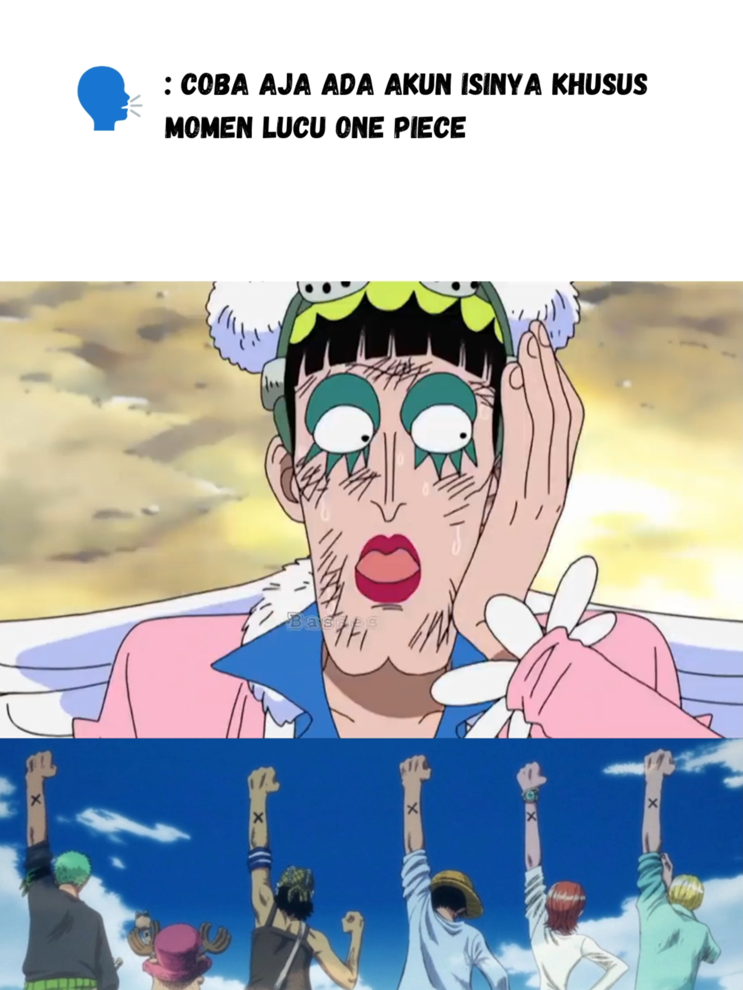 Malah percaya perkaan musuh... #onepiece #onepiecelucu #onepiecengakak #onepiecetiktok #anime