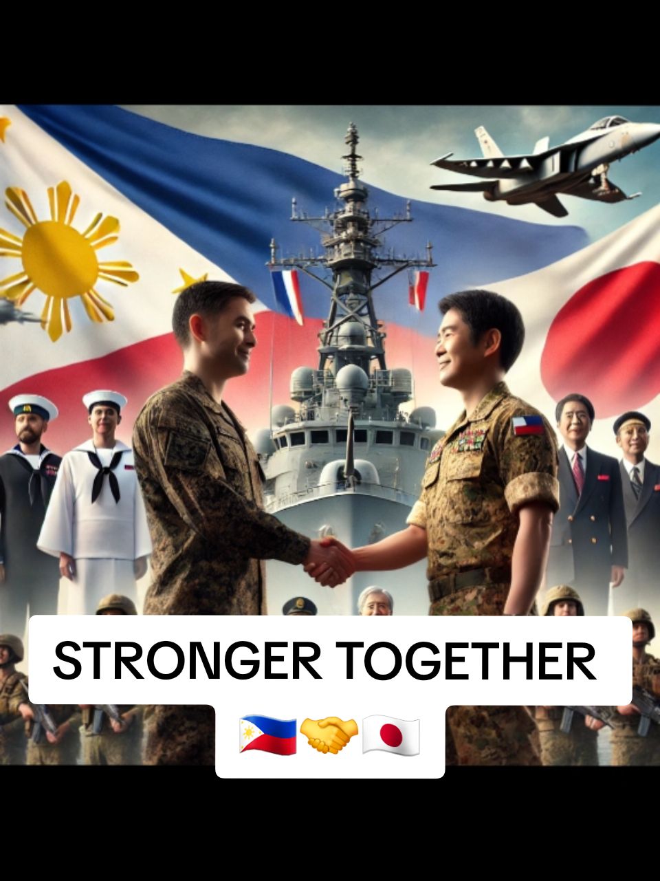 Philippines and Japan team up for stronger defence ties! 🇵🇭🤝🇯🇵 A big step for regional peace and security in the Indo-Pacific particularly to deal together with the tension in the South China Sea to confront Chinese unreasonable assertions. #PHJapanAlliance #indopacific #filipinojapanese #nationalsecurityPH #sudentpowerPH #defendthephilippines #FYP #trendingPH #pinoyvibes 