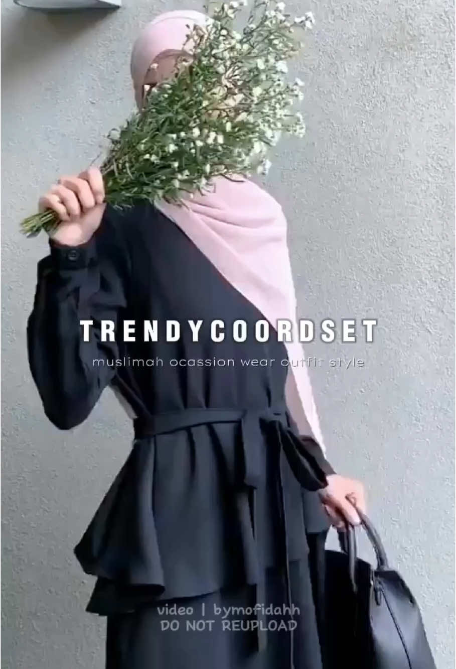 TRENDY YANNA COORDS SET! 🖤🎀 #fypシ #TikTokShop #coordset #outfit #outfitideas #trendy #muslimahootdideas #bestseller #coordination #tiktokfindsph #muslimclothing #hijabstyles #fypseo 