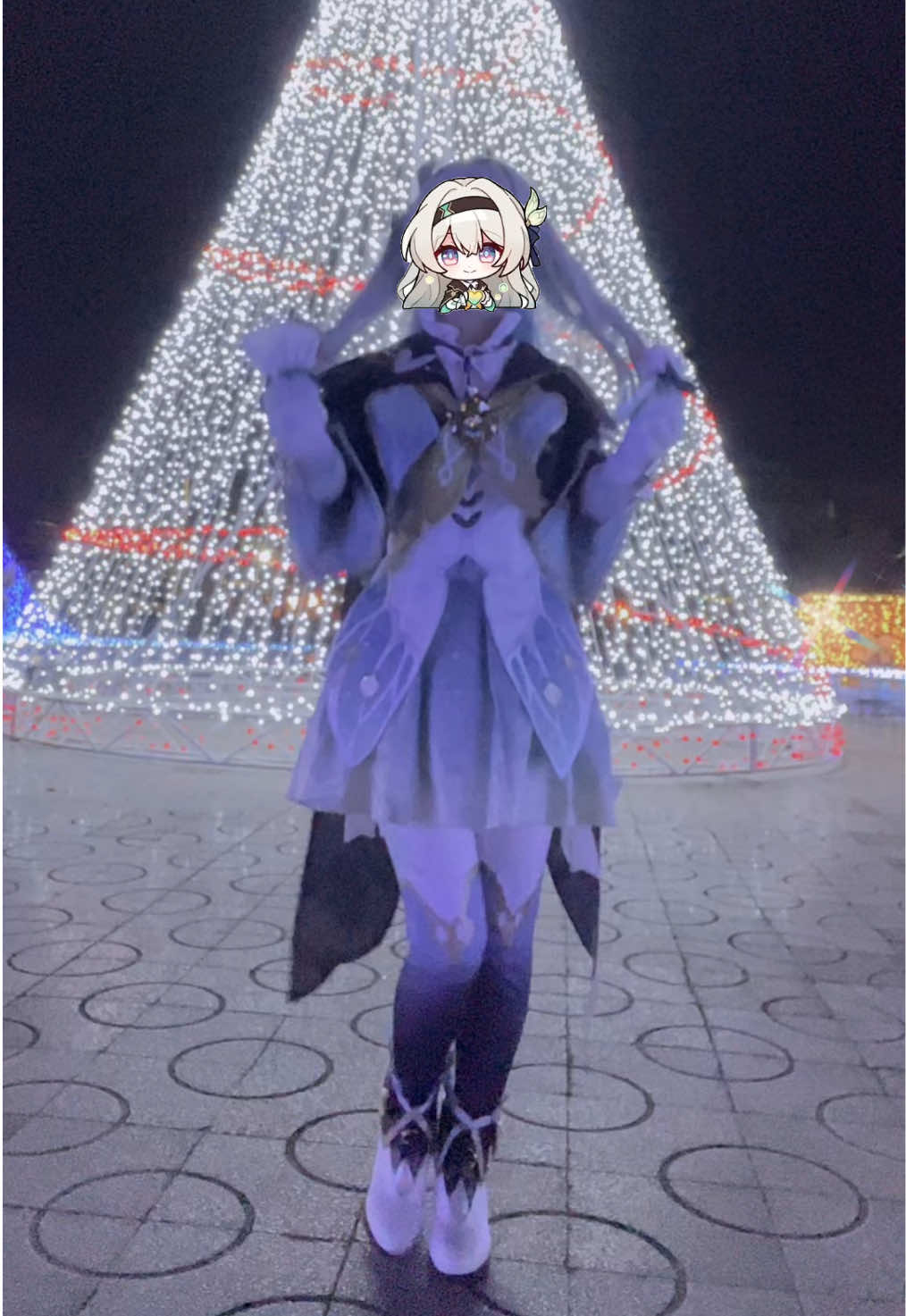 寒すぎた 思いっきりDecemberですね！ #崩壊スターレイルコスプレ #ホタルコスプレ#HonkaiStarRail #honkaistarrailcosplay #fireflycosplay #firefly 