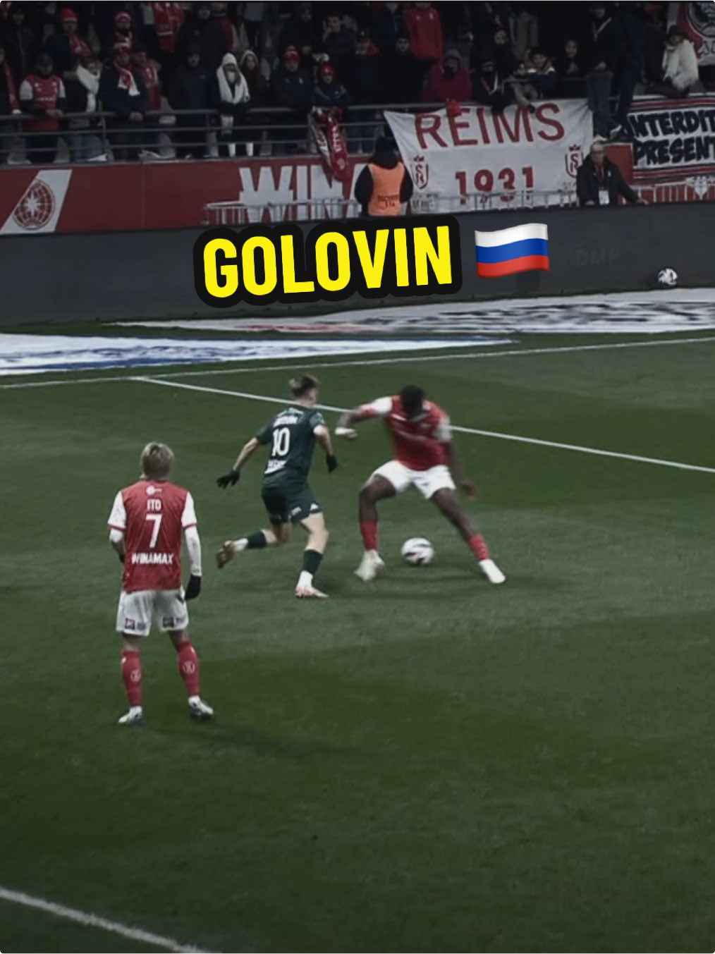 The tsar Golovin 🥶 #Ligue1 #SportsTikTok #Skills #Golovin #ASMonaco 