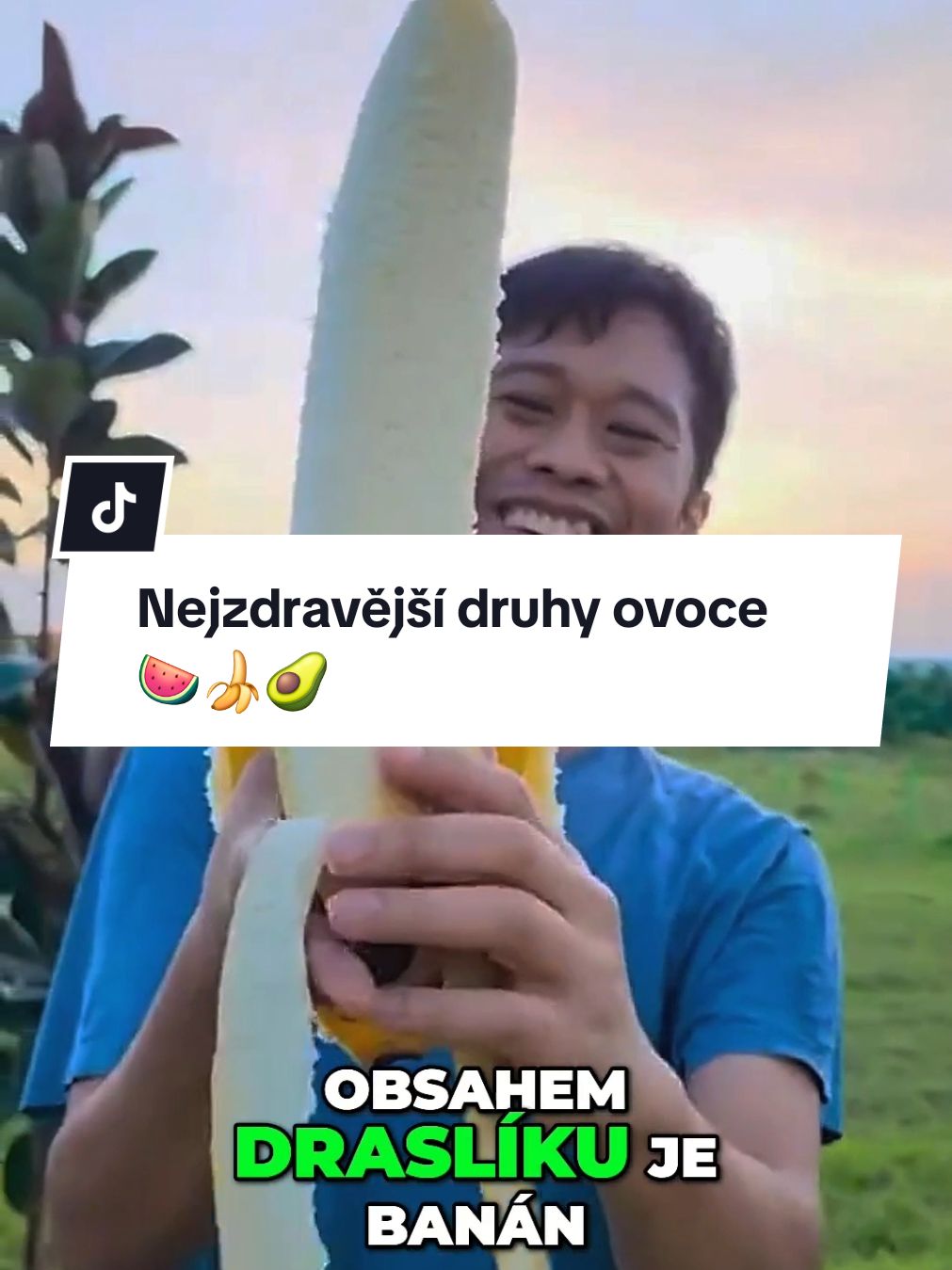 Nejzdravější druhy ovoce na světě🍉🍌🥑🍍🥭