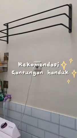 Gantungan handuk 20ribuan #gantunganhanduk #gantunganhandukbesi