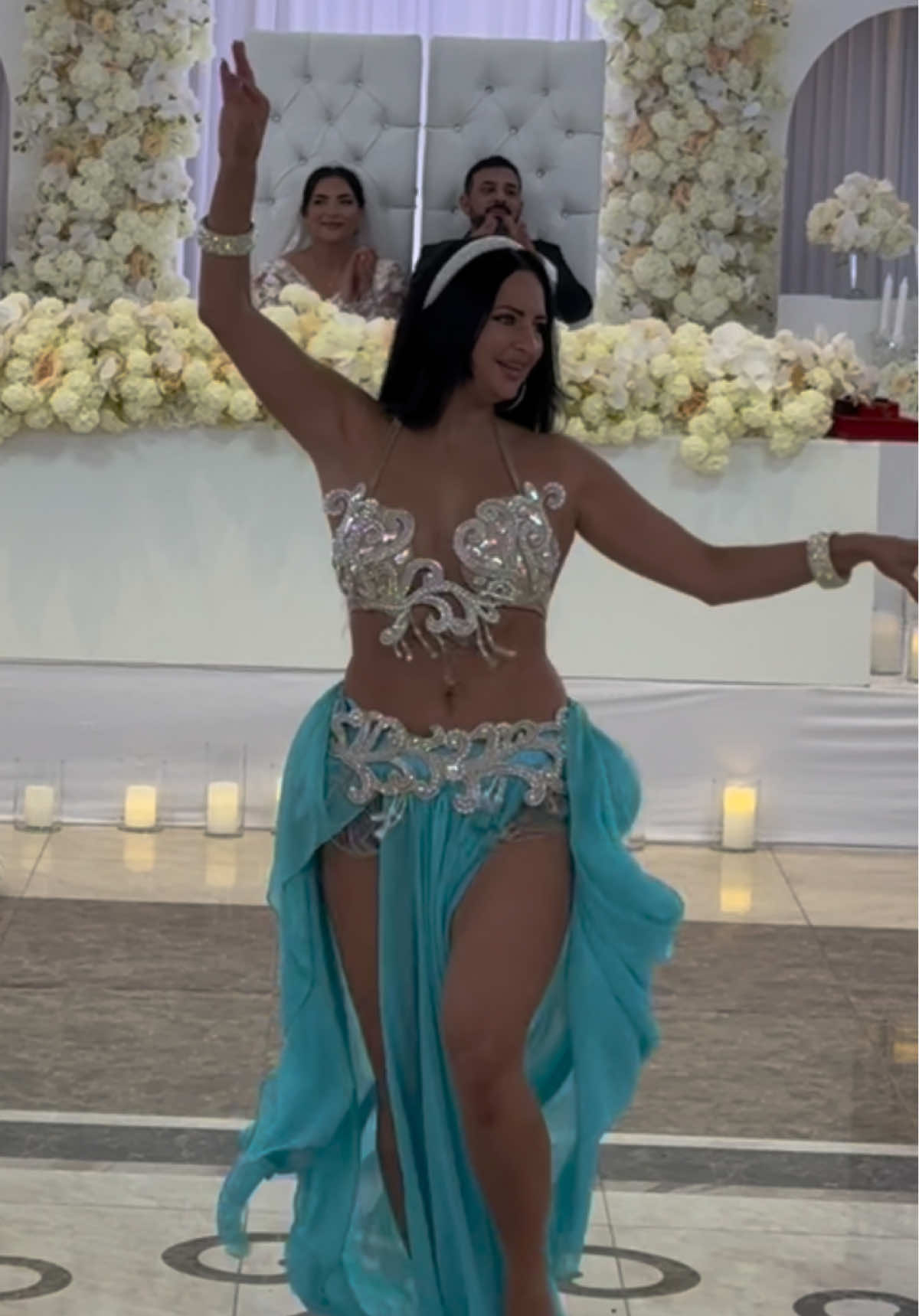 Shik Shak Shok🩵 #bellydance #bellydancer #bellydancetiktok #wedding #magdans #magdansös #bröllop #fördig #foryou #foryoupgae #fyp #malmö 