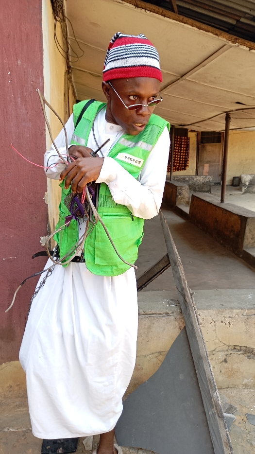 #C #goviral #fypp @Bella the new electrician in Nigeria 