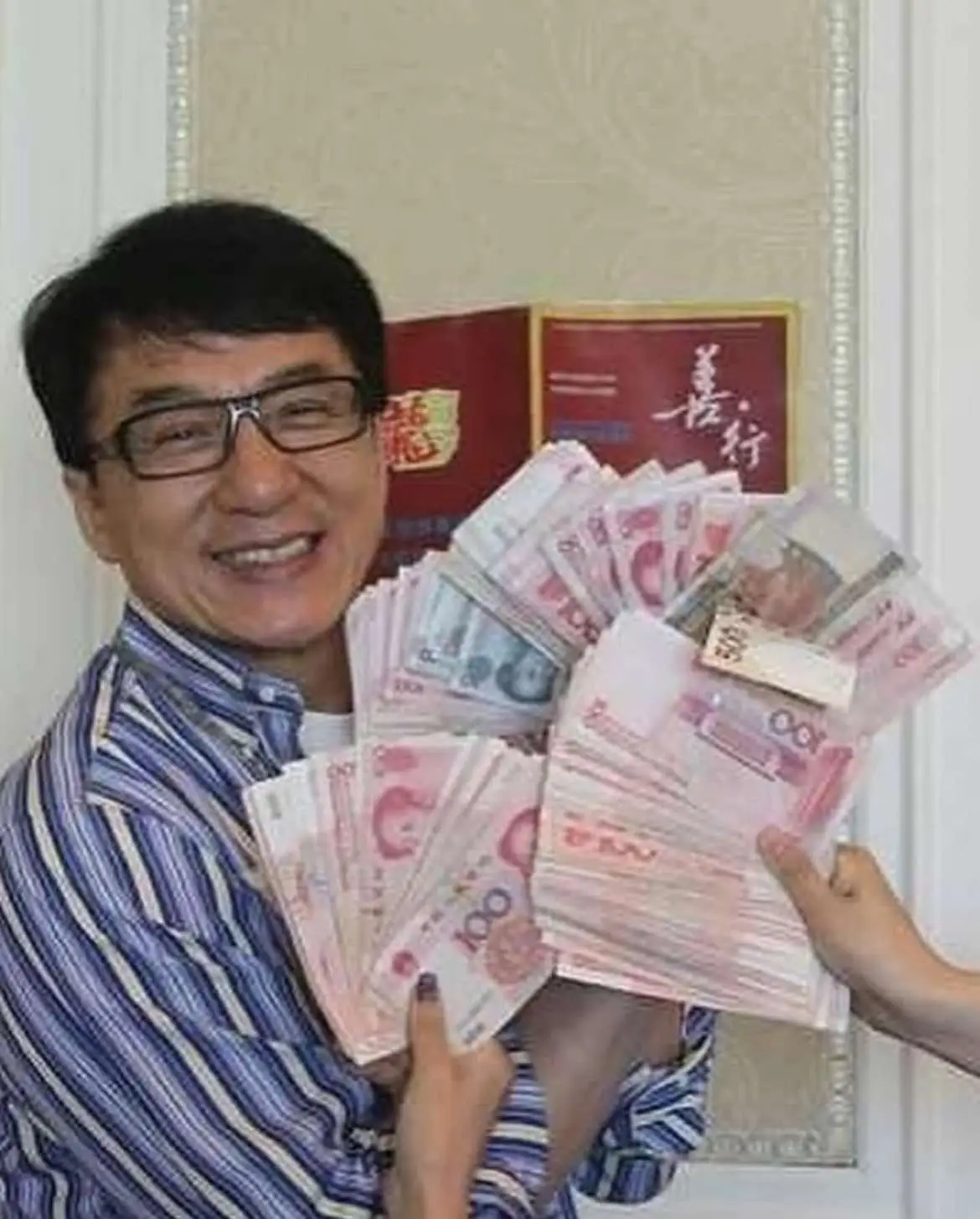 jackie chan, worth an estimated $400 million, plans to donate his entire fortune to charity rather than leaving it to his son. he believes that 