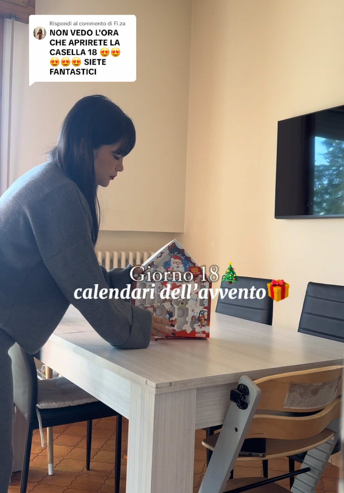 Risposta a @Fi.za Grazie mille topolotto❤️🎁🎄 #calendariodellavvento #natale 