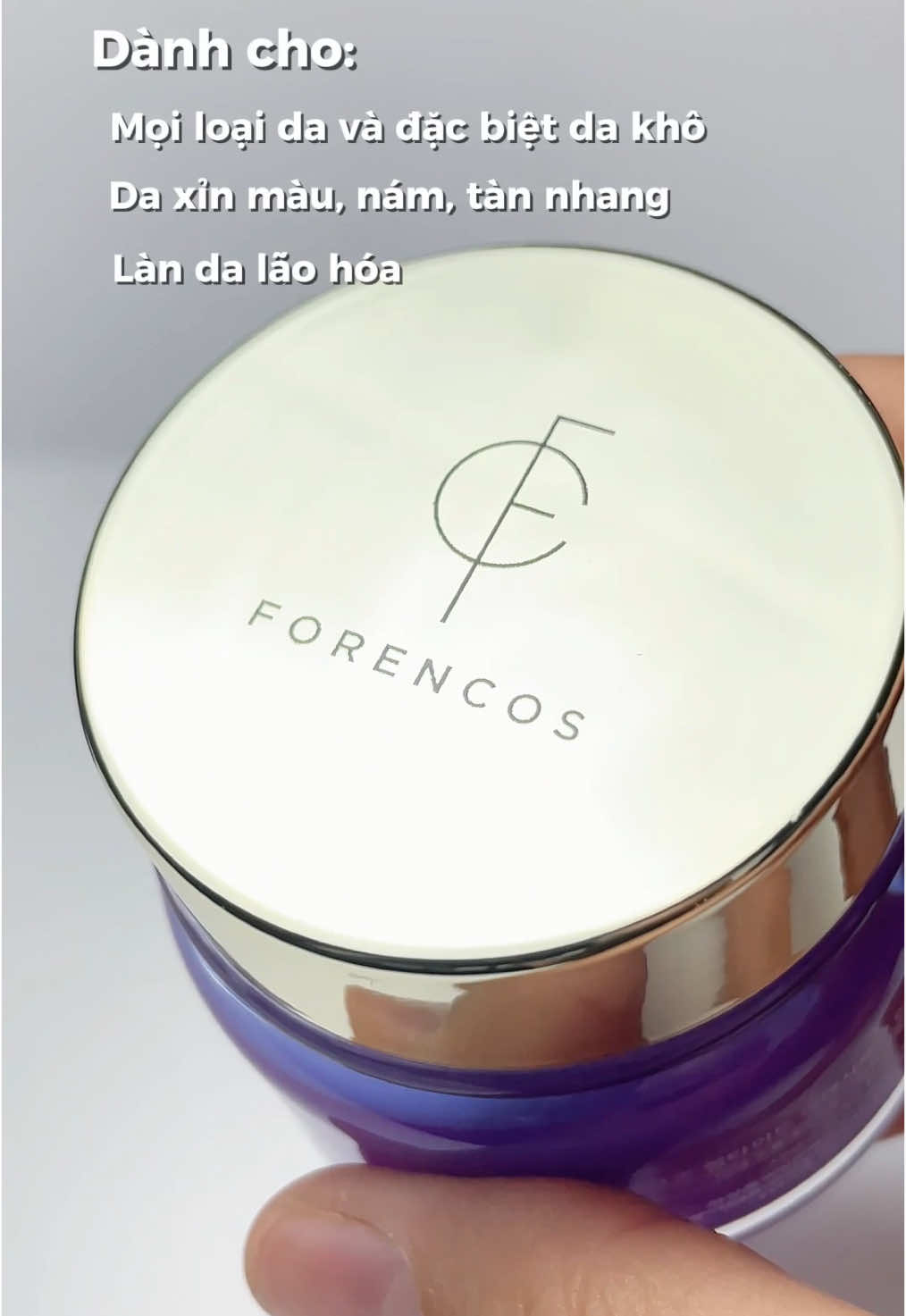 FORENCOS xịn thì khỏi phải bàn rồi Chị Hà Linh cũng khen ẻm quá trời nè @Forencos Official Store  #kemduongam #duongtrangdamat #SelfCare #goclamdep #forencos #chonglaohoa #kemduongtrangda #quetranugc #ugc #ugcvietnam 