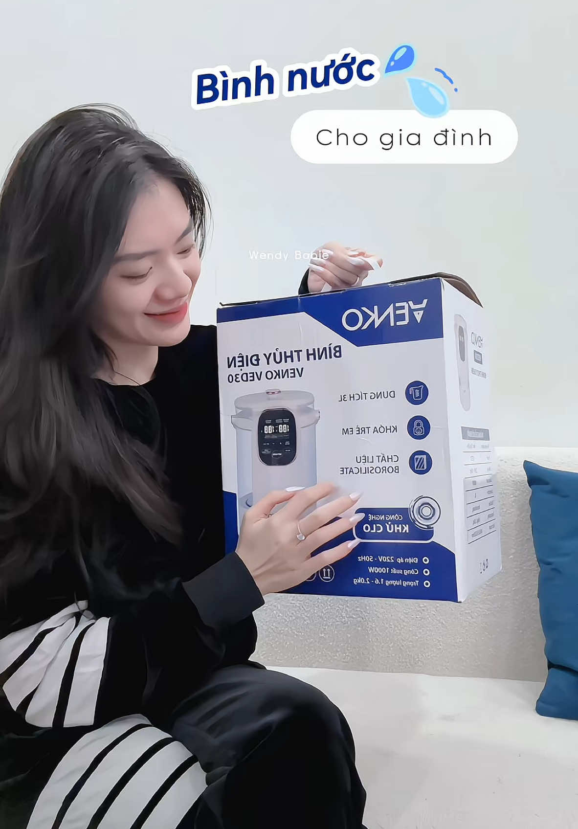 1 em bình thay được cho cả phích và ấm s:i:ee:u t:oo:c 🤣 #wendyphungtien #wendybabie #mevabe #mebimsua #reviewmevabe #binhthuydien 