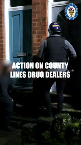 We've taken action on suspected county lines drug dealers today. Six people have been arrested, and 10 addresses raided. We're relentlessly targeting serious and organised crime in the West Midlands. Tap the link in our bio and take a and choose Op Target to see our work.