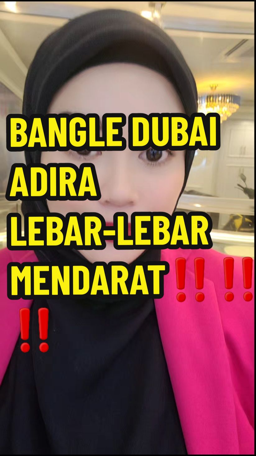 BANGLE dubai adira dah mendarat‼️ akak perinatal 3c Dan dubai?? jom masuk live eja jam 8 malal ni 🔥🔥🔥 #emas916bajet #richvaletparitraja #emasmurahparitraja #emasmurahbatupahat #viraltiktok #xybca 