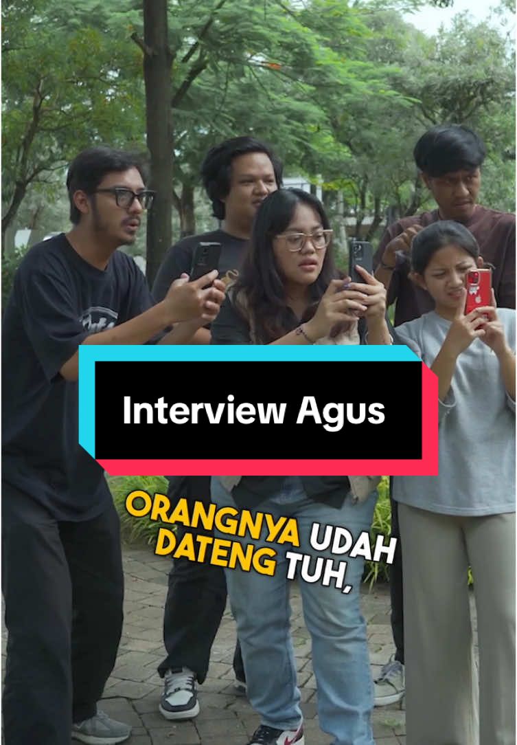 Aduh Agus buru buru amat si, kita mau interview loh ini masih banyak pertanyaannya 😓 #tibatibasinema #parodi #parodifilm #agus 