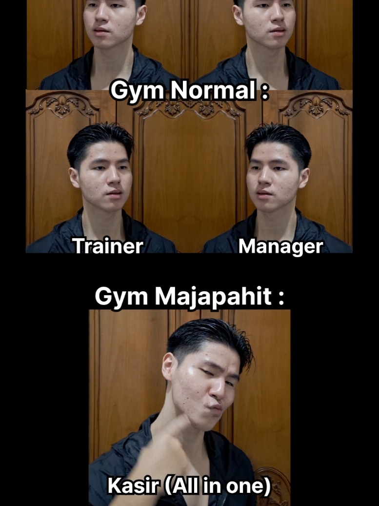 Kasir Gym Majapahit☠️ #viral #rianojuve #trending #workout #aesthetic #fyp #motivation #gym 