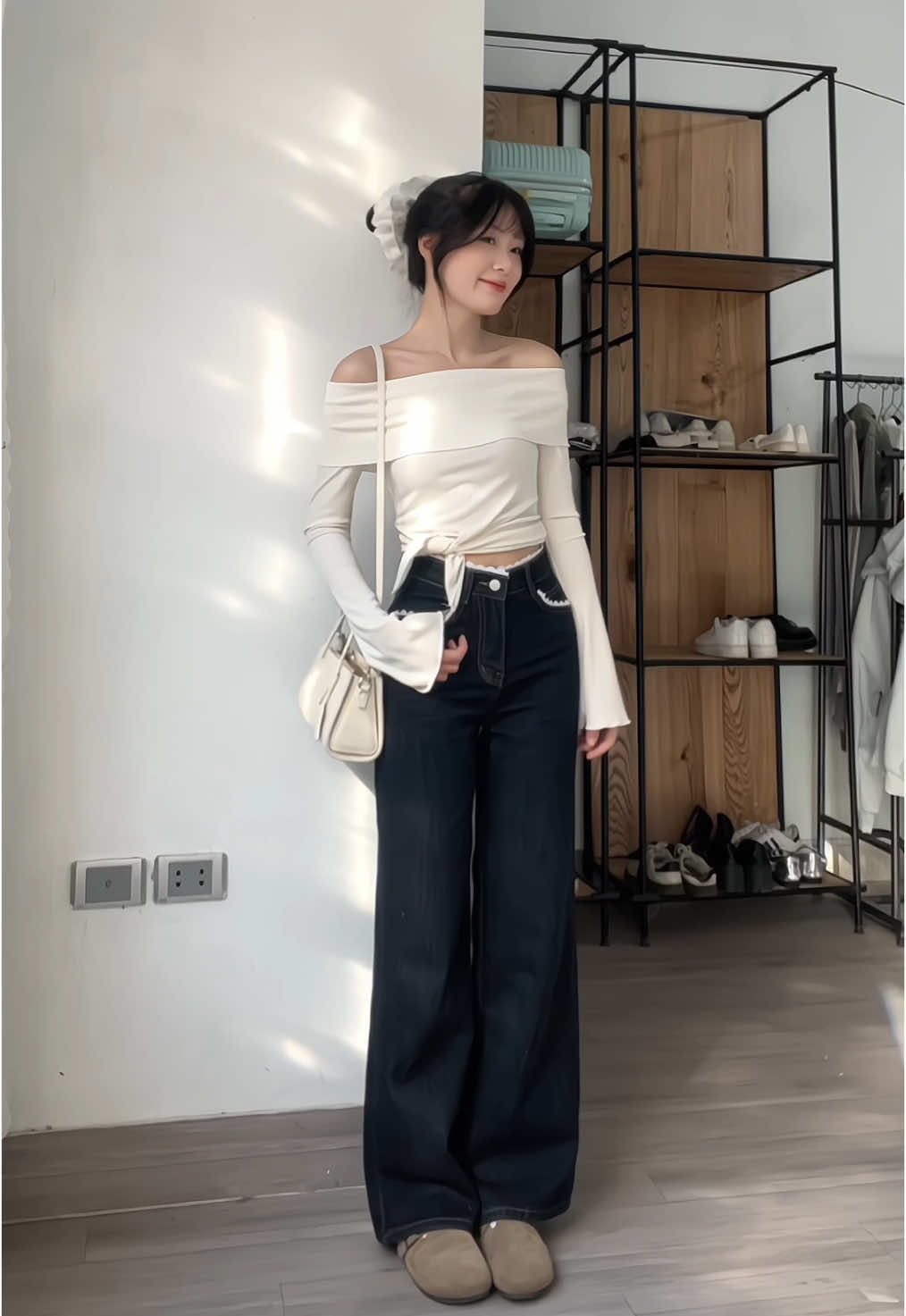 Lâu lâu kím được chiếc quần xinh xinhh #fypシ #viral #xuhuongtiktok #grwm #trending 