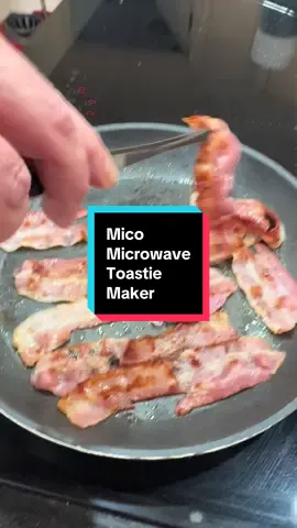 We love a bacon sandwich for weekend brunch and use the @morphyrichardsuk microwave toastie maker to create the perfect easy sandwich. #tiktokmademebuyit #brunch #baconsandwich #microwavetoastie #KitchenHacks 