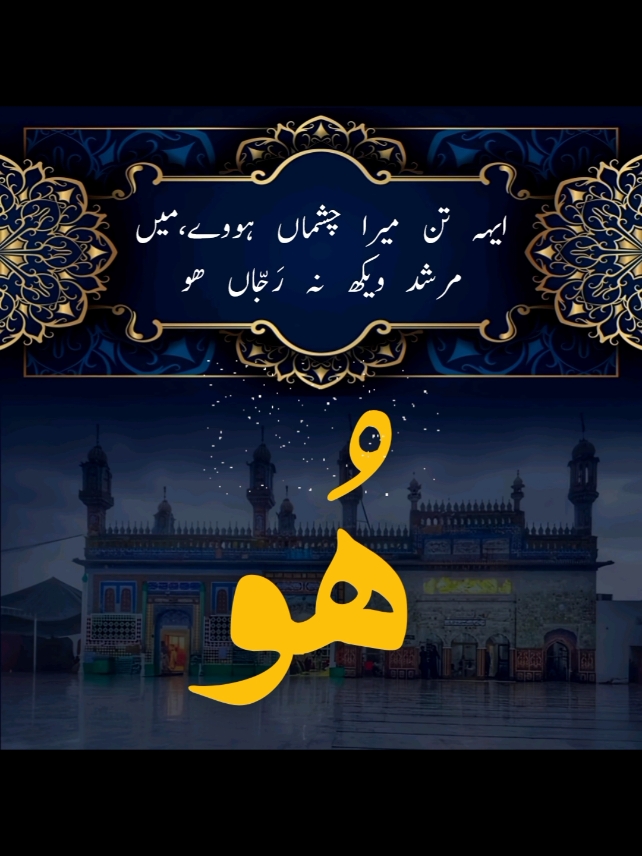 پنجابی کلام: سلطان العارفین حضرت سخی سلطان باھُو رحمتہ اللہ علیہ 🌹❤️ #allah❤️ #islam #islamicvideo 