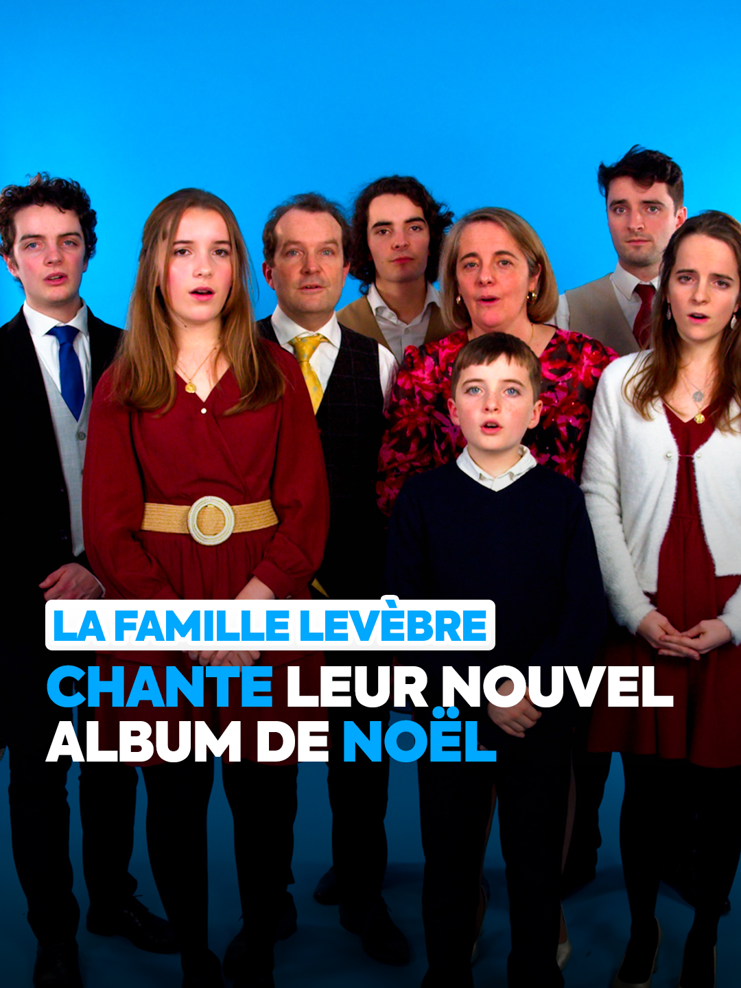 4 ans après leur victoire à @incroyabletalent_off, nous avons réinvité la @lafamillelefevre qui s’est agrandie et qui sort un album de Noël ! 🎶🎄 #famille#chorale#chant#fetes#noel#pourtoi