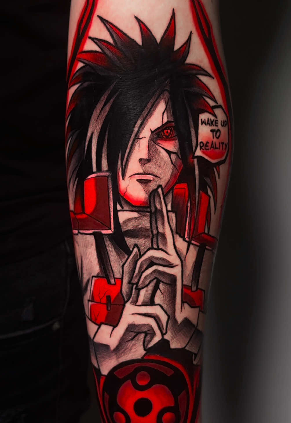 🩸THE GHOST OF THE UCHIHA 🩸  👹MADARA UCHIHA👹 𝐀𝐍𝐈𝐌𝐄 𝐓𝐀𝐓𝐓𝐎𝐎 𝐊𝐑𝐀𝐊𝐎𝐖 𝑨𝑵𝑰𝑴𝑬 𝑻𝑨𝑻𝑻𝑶𝑶 𝑾𝑨𝑹𝑺𝒁𝑨𝑾𝑨 Studio :  Kraków @blackmood_studio  Warszawa @grzechytattoo  . . . . . #madara #madaratattoo #madarauchiha  #tattooartist #anime #animeartist #narutotattoo #akatsuki #animetattoo #mangatattoo #manga #krakówanime #warszawaanime