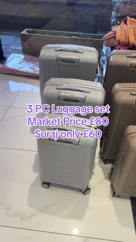 #Tiktok #Fyp #Suraj #Chacha’s plaza #Bradford BD7 2AT #3 Pc Luggage Set #only £60