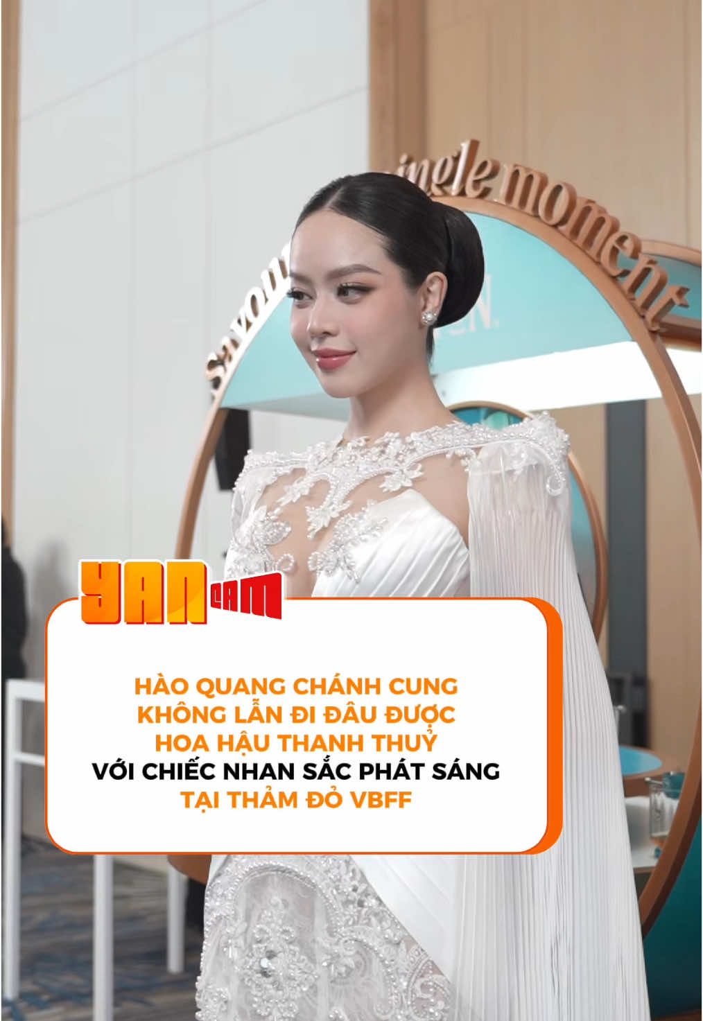 Chẳng cần đội vương miện, Thanh Thuỷ vẫn phát sáng với chiếc nhan sắc 10 điểm không có nhưng #huynhthithanhthuy #missinternational #vbff #yancam #xuhuong #showbiz 