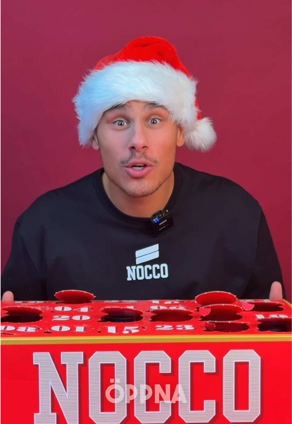 LUCKA 18!🎅🏼 Kommentera vilken smak du tror att det gömmer sig i LUCKA 19!👀❤️ @TADROS #nocco #energydrink 