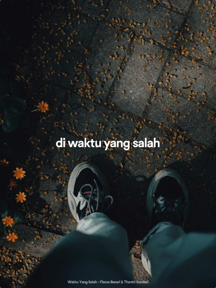 Waktu Yang Salah - Fiersa Besari & Thantri Sundari #waktuyangsalah #fiersabesari #liriklagu #lirikvideo #templatecapcut #musicstory 