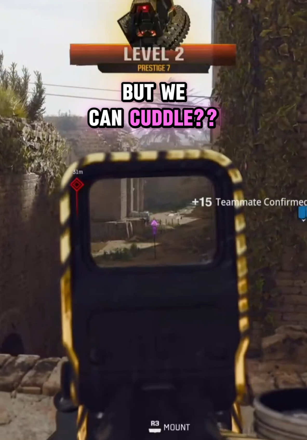 Im pretty sure he wanted him😭💅 #callofduty #blackops #funny 