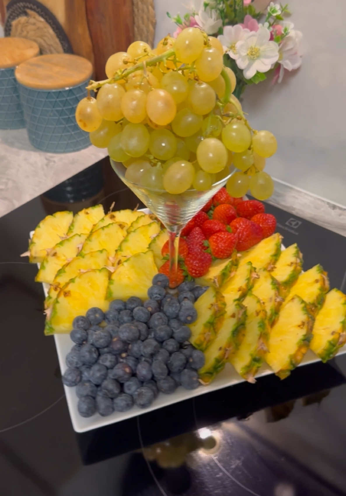 Fruits platter #Recipe #fyp #foodtiktok 