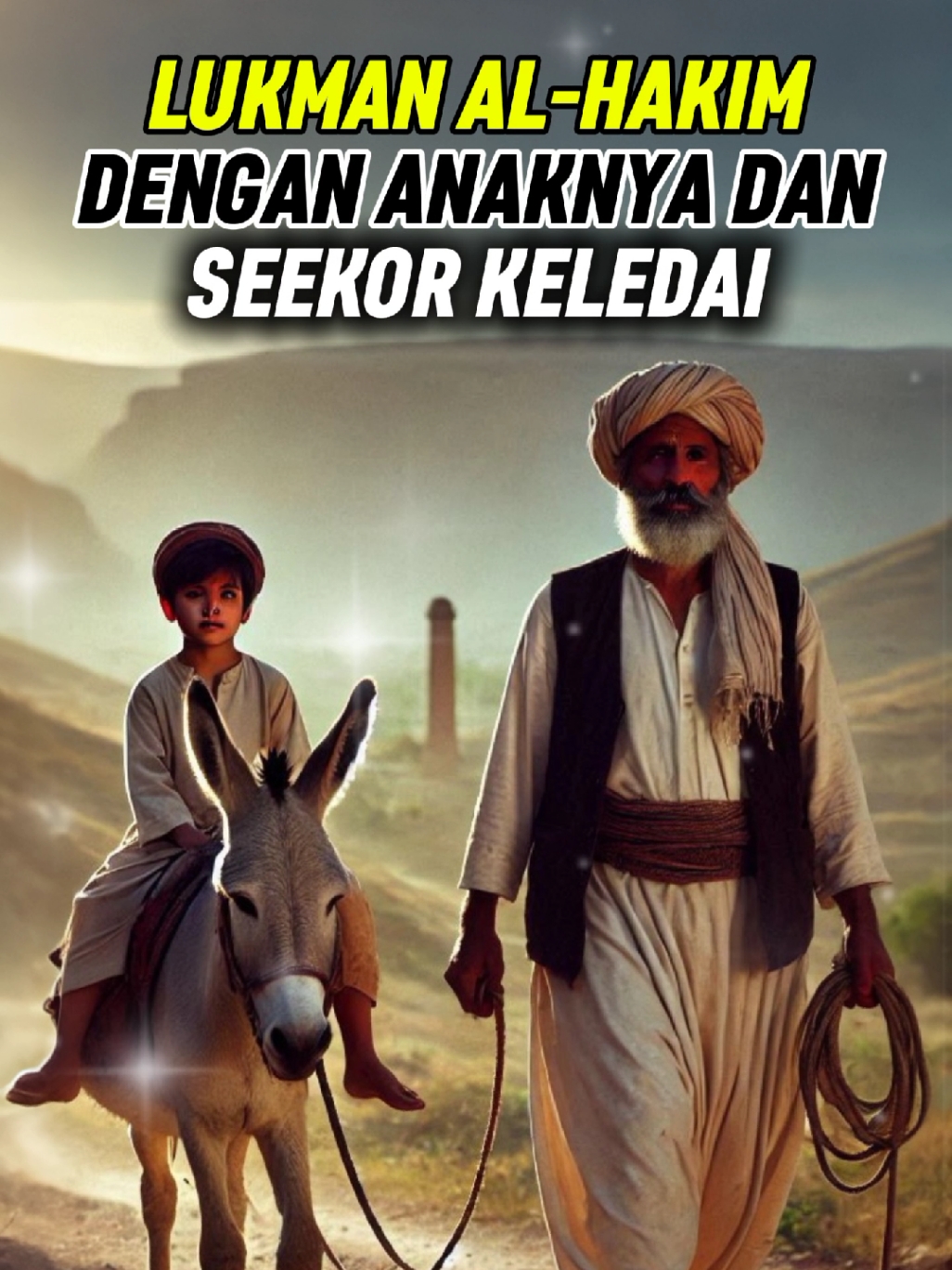 Kisah Lukman Al-Hakim dengan anaknya dan seekor keledai #kisahislami #sahabathijrah #kisahnabi 