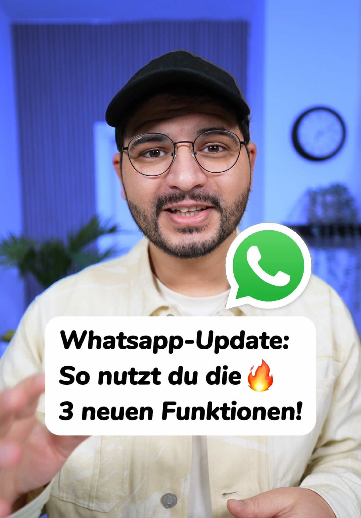 🥳 Neues WhatsApp-Update: 3 neue Funktionen jetzt verfügbar! Neue Hintergründe, Effekte, Filter und mehr! Auch Dokumente scannen ist jetzt möglich. #whatsappupdate #whatsapp